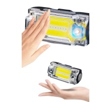 Sensörlü Kamp Lambası Ayarlanabilir Kafa Lambası Kafa Bantlı