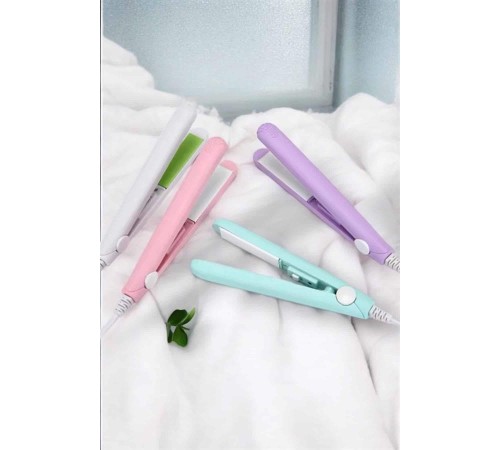 Seramik Kaplama Taşınabilir Mini Saç Düzleştirici Seyahat Dostu Tasarım