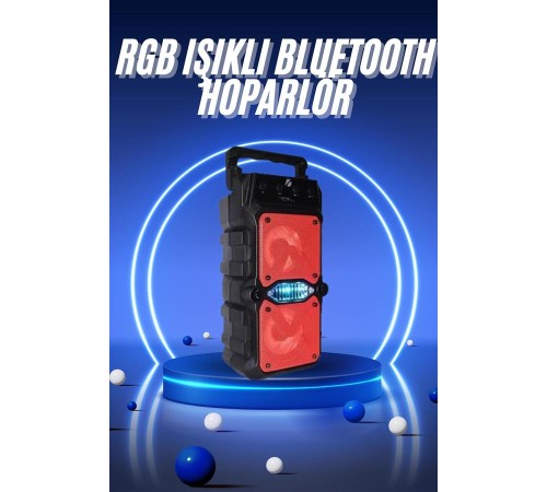 Ses Bombası Kablosuz Bluetooth Hoparlör Çift Çıkışlı Yüksek Ses Kaliteli Hoparlör