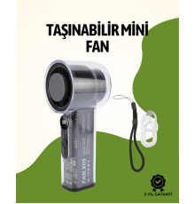 Sessiz Çalışan Taşınabilir Fan | Dijital Göstergeli | 100 Kademeli Hız Ayarı