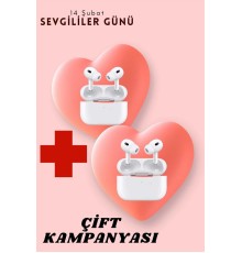 Sevgiliye Hediye Çift Kulaklığı Yeni Nesil Pro Kulaklık Sevgililer Gününe Özel Kampanya