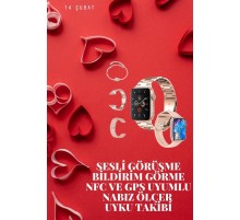 Sevgiliye Özel Yeni Nesil Akıllı Saat Çiftlere Özel Kampanya Çift Saatleri