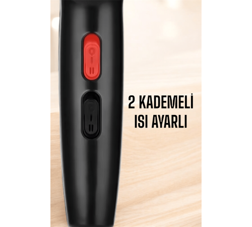 Soğuk ve Sıcak Üfleme Özellikli AC Motorlu Saç Kurutma Makinesi