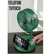 Soğutucu Vantilatör Telefon Standlı Mini Fan