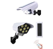 Solar Bahçe Lambası Uzaktan Kumandalı Kamera Görünümlü Hareket Sensörlü