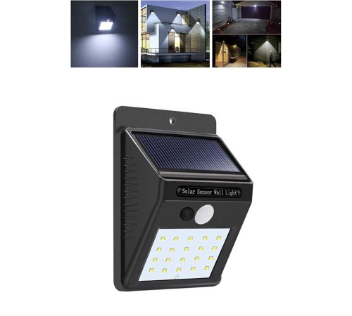 Solar Dekoratif Lambası Sensörlü Led Işık Bahçe Aydınlatma