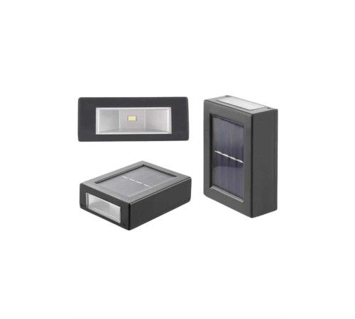 Solar Lamba Dekoratif Aplik Su Geçirmez Led Işıklı Duvar Lambası