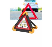 Solar Şarjlı Çok Fonksiyonlu Reflektör Işıklı Ikaz Lambası Acil Durum Reflektörü Acil Durum Uyarı Lambası