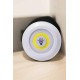 Spot Lamba Led Işık 3'lü Uzaktan Kumandalı Pilli Yapışkanlı Kablosuz