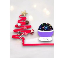 Dönen Renkli Gökyüzü Projektörlü Gece Lambası