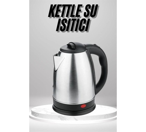 Su Isıtıcı 220 - 240 V Paslanmaz Çelik Kettle Uzun Ömürlü 2000 Watt