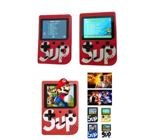 Sup Atari Retro 400 Nostalji Oyunlu Mini Atari Taşınabilir Oyun Konsolu