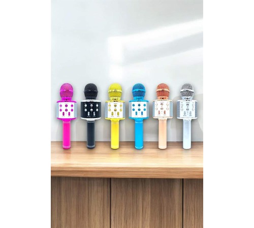 Taşınabilir Bluetooth Karaoke Mikrofon: Hafıza Kart Girişli, Etkileyici Performans