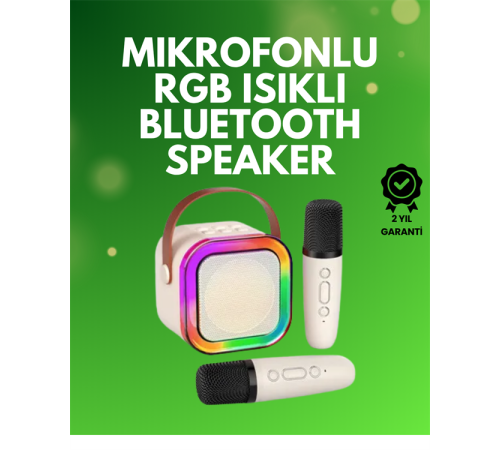 Taşınabilir Bluetooth Karaoke Sistemi – Geniş Pil Kapasitesi