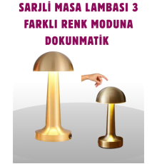 Taşınabilir Dokunmatik LED Lamba – Sıcak & Soğuk Işık Ayarı