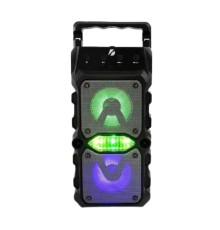 Taşınabilir Kablosuz Bluetooth Hoparlör Uzun Pil Ömrü Led Işıklı