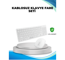Q Klavye Klavye ve Mouse Seti USB Girişli Kablosuz