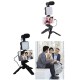 Telefon Tutucu Led Işıklı Kumandalı Mikrofon Telefon Vlog Video Kayıt