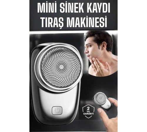 Tıraş Makinesi Mini Sıfır Sakal Yanak Tıraş Makinesi USB Şarjlı