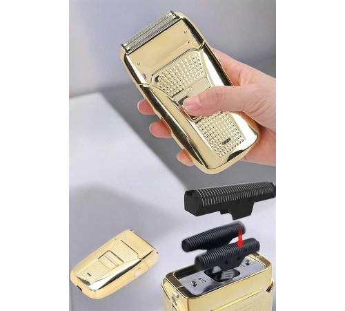 Tıraş Makinesi Paslanmaz Çelik Şarjlı Taşınabilir