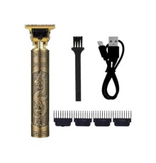 Tıraş Makinesi Şarjlı Çizik Tıraş Paslanmaz Çelik Bıçaklı 4 Taraklı