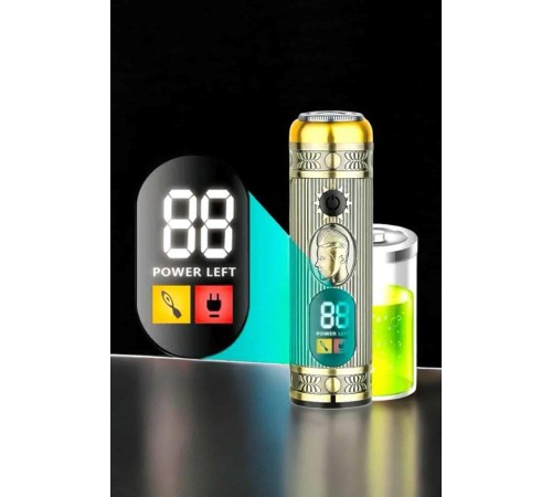 Tıraş Makinesi Üç Başlıklı Saç Sakal ve Vücut Tıraşına Uygun