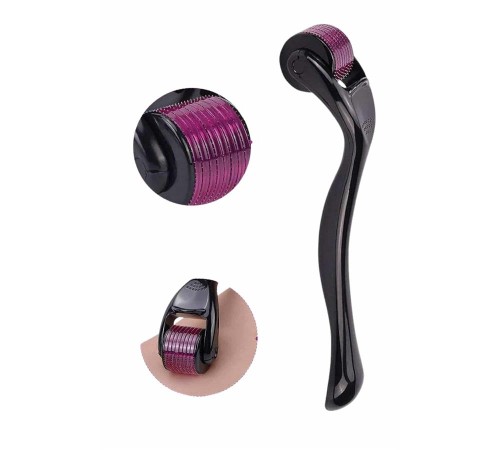 Titanyum Uçlu Derma Roller 540 İğneli 1 mm Gözenek Azaltıcı Akne İzlerine Uygun