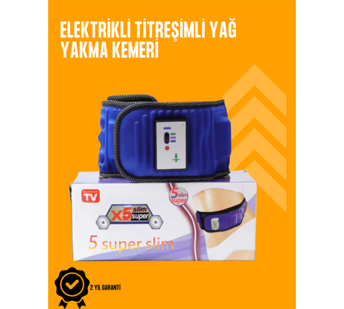 Titreşimli Masaj ve Zayıflama Kemeri – 5 Motor, 20 Mıknatıs, Ayarlanabilir Hız Titreşimli Masaj ve Zayıflama Kemeri – 5 Motor, 20 Mıknatıs, Ayarlanabilir Hız