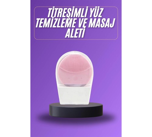 Titreşimli Yüz Masaj Aleti Titreşimli Makyaj Temizleme Cihazı Titreşimli Yüz Masaj Aleti Titreşimli Makyaj Temizleme Cihazı