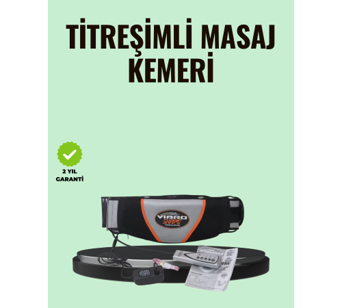 Geniş Bel Uyumluluğu Sunan Esnek Vücut Masaj Kemeri
