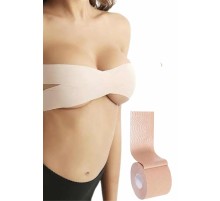 Toparlayıcı Göğüs Bandı Şekillendirici Ten Rengine Uygun Esnek Hassas Ciltlere Uygun