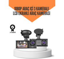 TA-01 LCD Ekranlı Gece Görüşlü Araç Kamerası