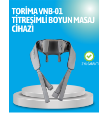 VNB-01 Titreşimli Boyun Masaj Aleti Gri Renk