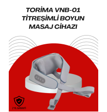 VNB-01 U Tipi Ergonomik Boyun Masaj Cihazı