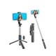 Tripod Selfie Çubuğu Bluetooth Kumandalı Kablosuz Led Işıklı
