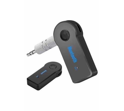 Tüm Cihazlara Uyumlu Bluetooth Aux Araç Kiti Siyah