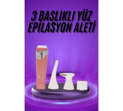 Tüm Cilt Tipleri Için 3 Başlıklı Yüz Çene Kıl Tüy Alma Tüm Cilt Tiplerine Uygun Tüm Cilt Tipleri Için 3 Başlıklı Yüz Çene Kıl Tüy Alma Tüm Cilt Tiplerine Uygun