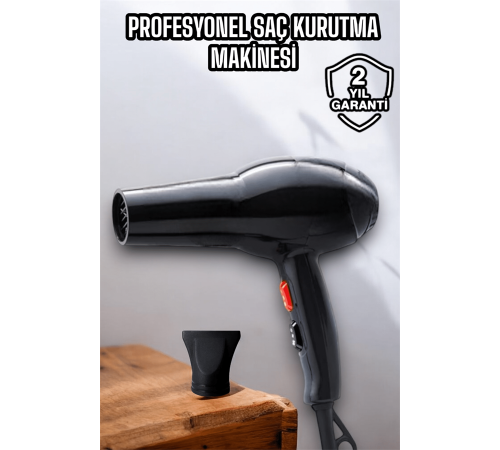 Tüm Saç Tiplerine Uygun, İki Kademeli Hız Ayarlı Fön Makinesi