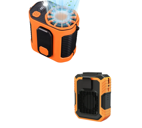 Taşınabilir USB Şarjlı Turbo Fan – 3 Modlu Soğutma, Hafif & Kompakt