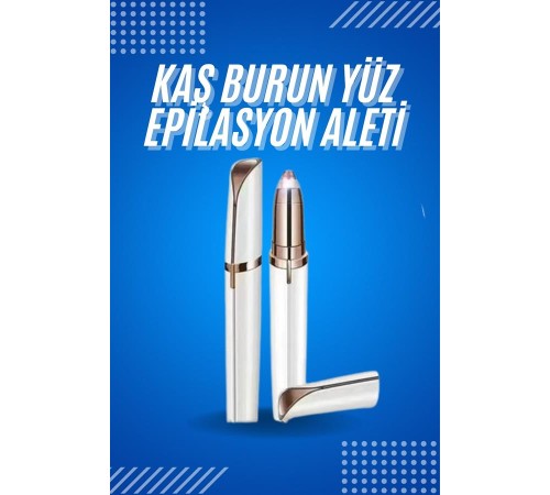 Tüy Kıl Alma Kaş Bıyık Unisex Yüz Bakım Epilasyon Aleti Pilli Tüy Kıl Alma Kaş Bıyık Unisex Yüz Bakım Epilasyon Aleti Pilli
