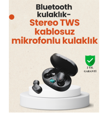TWS Bluetooth Kulaklık Kulak İçi Kablosuz Dijital Göstergeli Çağrı Cevaplayabilen