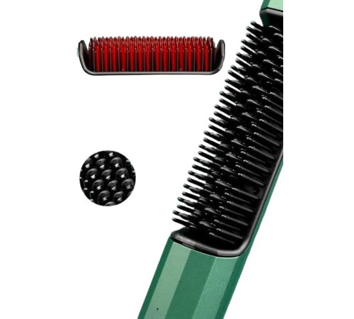 Üflemeli Saç Düzleştirici Fön Tarak Yüksek Isı Ayarlı İyon Özellikli