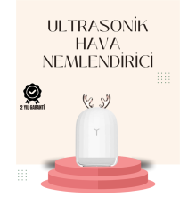 USB Şarjlı Mini USB Nemlendirici LED Işıklı Masaüstü Cihaz
