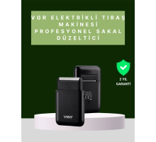 USB Şarjlı Traş Makinesi – Piston + Ağ Başlık, 600 mAh Batarya