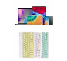 Uyumlu Kablosuz Bluetooth Şarj Edilebilir Mini Q Klavye