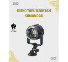 Uzaktan Kumandalı, Ses Kontrollü LED Disko Işığı - Parti ve Kulüpler İçin