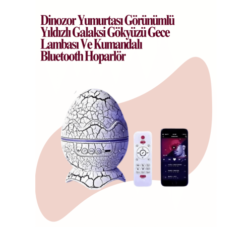 Uzaktan Kumandalı, USB Girişli, Döner Projektör Lamba