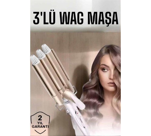 Wag Maşa Negatif İyon Teknolojili Isı Ayarlı Saç Maşası