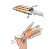 Wag Maşa Profesyonel Saç Şekillendirici İyon Özellikli Isı Kademeli