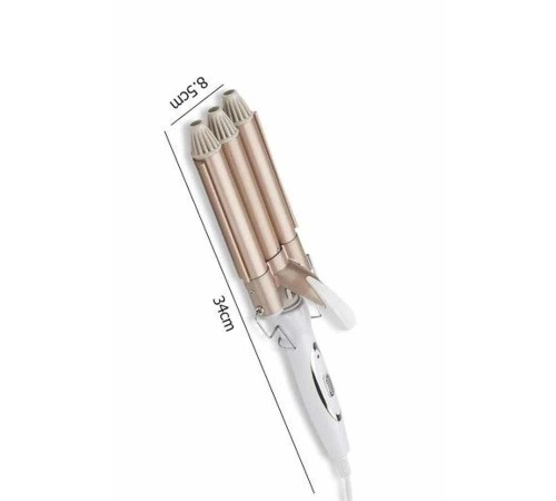 Wag Maşa Profesyonel Saç Şekillendirici İyon Özellikli Isı Kademeli